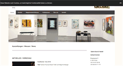 Desktop Screenshot of kunstundhandel.com
